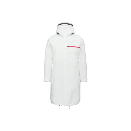 PRADA Розово-белые Женские Куртки