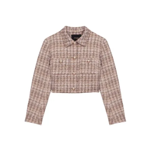 Maje Коричневые Женские Куртки