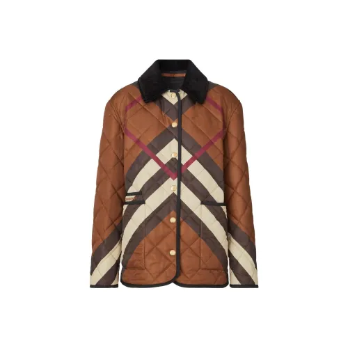 Burberry Куртки и Пальто Женские Коричневые