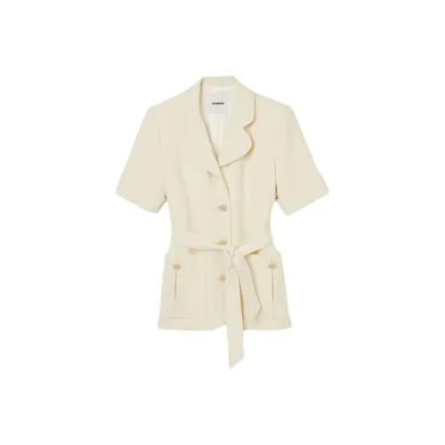 Sandro Куртки и Пальто Женские Светлый Умбра