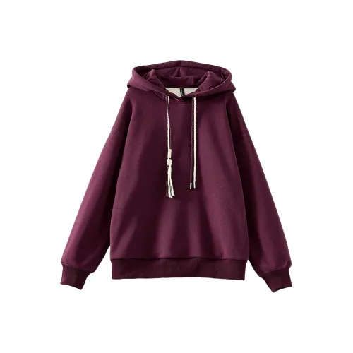 OUNIXUE Толстовка Женская Фуксия