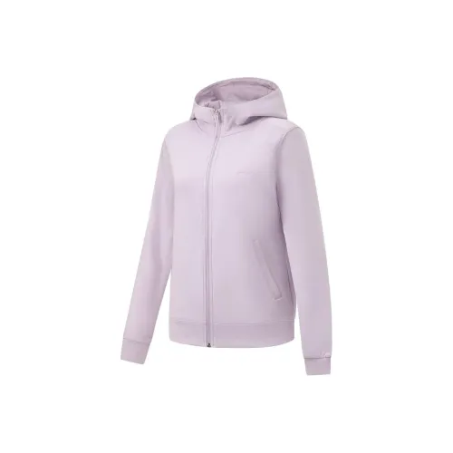 LINING Fitness series Шелк Фиолетовый Женские Толстовки