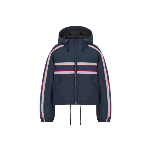 Dior Quarterly New Products Blue Женские Пуховики