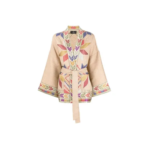 ETRO Светло-янтарные Женские Куртки