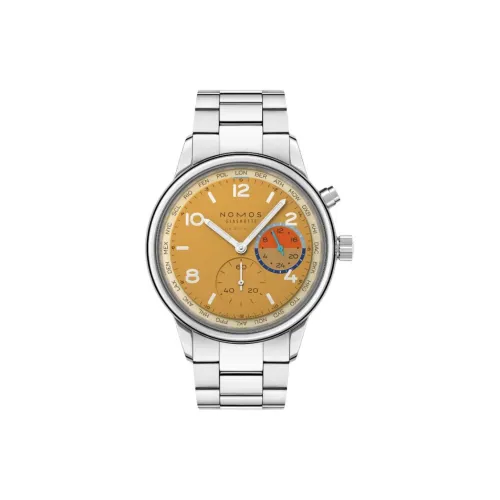NOMOS Автоматический Механический Movement Унисекс Часы 40 мм Желтые