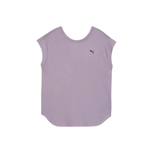 PUMA Basic T-Shirt Женская Светло-Сливовый