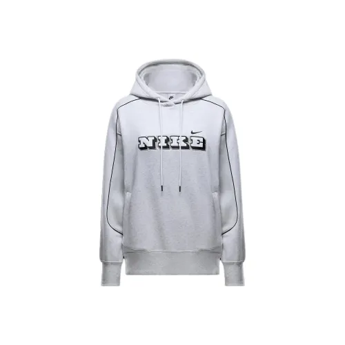 nike Sportswear OVERSIZED Флис Пуловер Толстовка Женские Синий