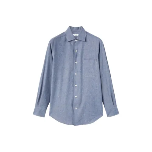 Loro Piana Синие Женские Рубашки