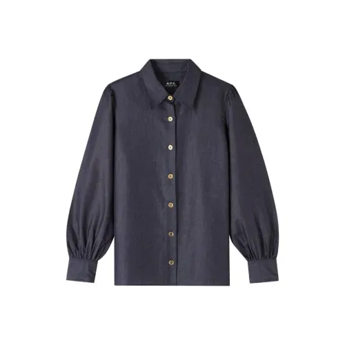 A.P.C Черные Женские Рубашки