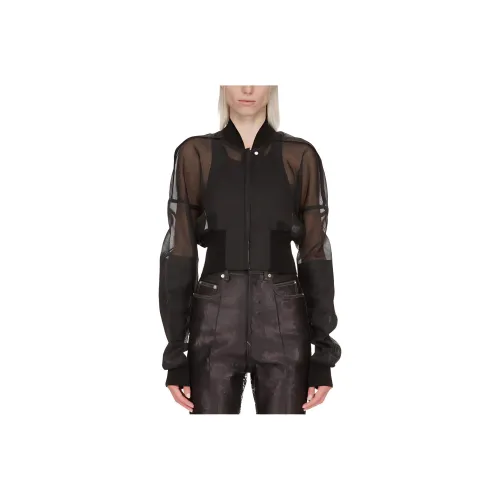 RICK OWENS совместный бренд RO SS24 Куртки Пальто Женские Черный