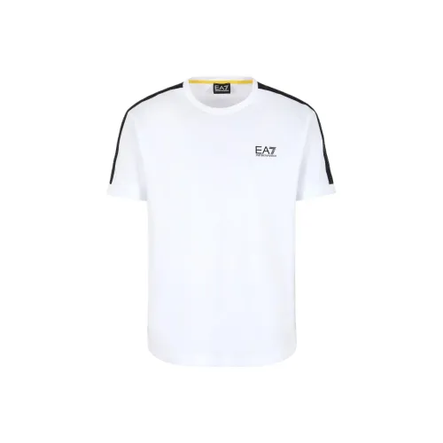 EMPORIO ARMANI EA7 SS24 T Рубашка Мужская Белая