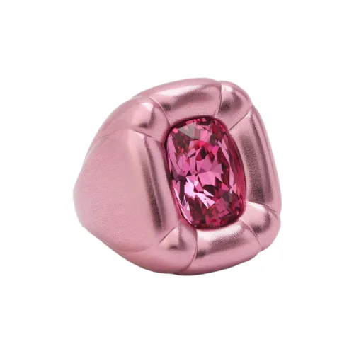 Кристалл Swarovski Алюминиевые кольца женские розовый