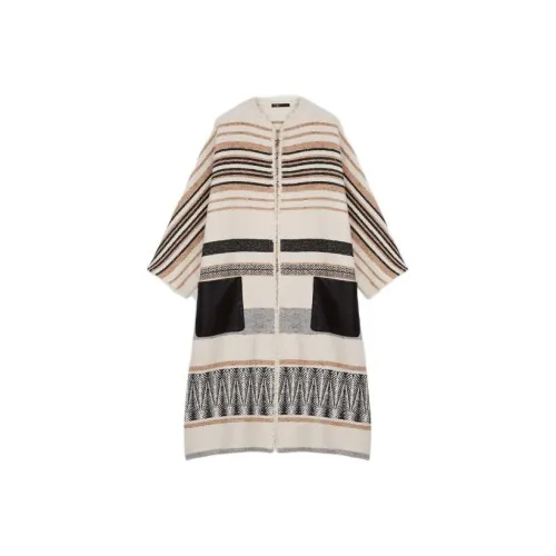 Maje Бежево-желтая Женская Куртка