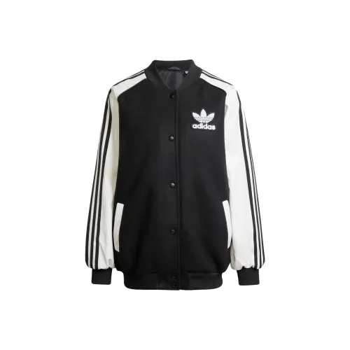 Adidas Originals SST OVERSIZED VRCT Куртка Куртки Пальто Женские Черный