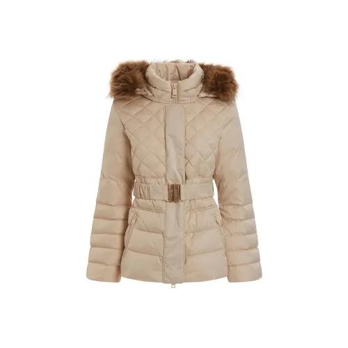 GUESS Куртки и Пальто Женские Серый Белый