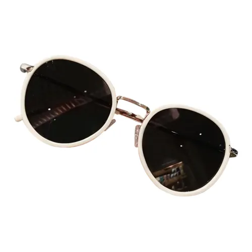 VINEY TR Памятный пластик Металл Круглые Солнцезащитные очки Унисекс