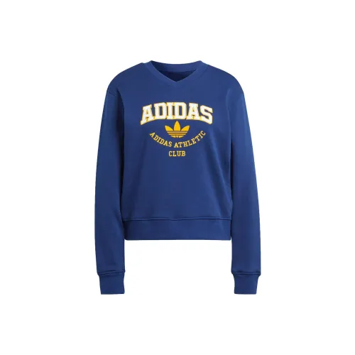 Adidas Originals COLLEGE GRAPHIC Толстовка Женская Синяя