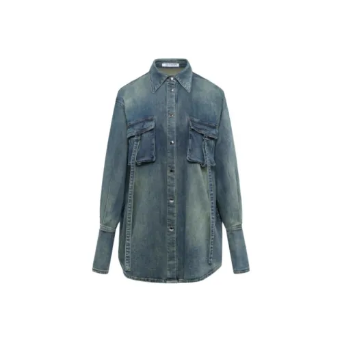 JAC FLEURANT Рубашка Женская Синяя