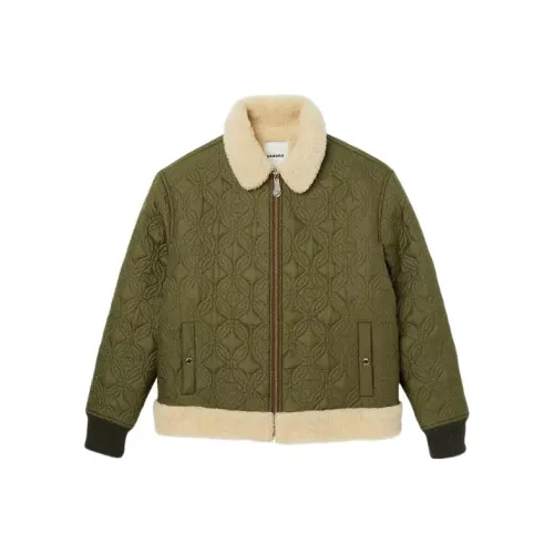 Sandro Куртки и Пальто Женские Хаки