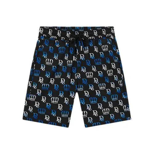 DILLO Повседневные шорты Мужские Черные