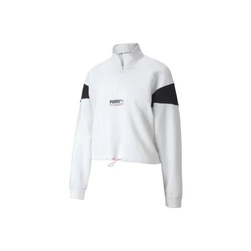 PUMA AMPLIFIED Свитшот Женский Белый