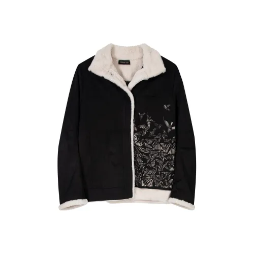 Maison Mai Куртки и Пальто Женские Черные