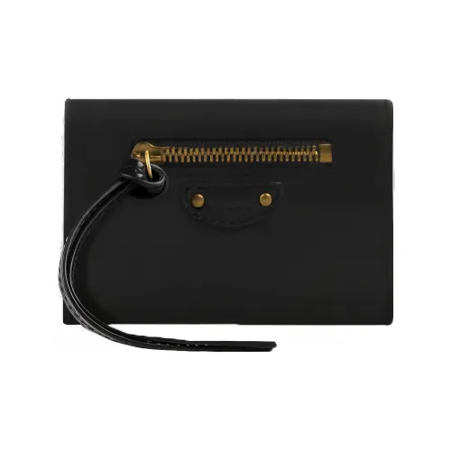 Balenciaga Neo Classic Коровья кожа Кошелек Женские Черный