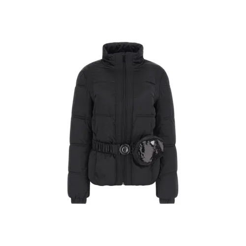 GUESS Съемный Bumbag Пуховики и Пальто Женские Черные