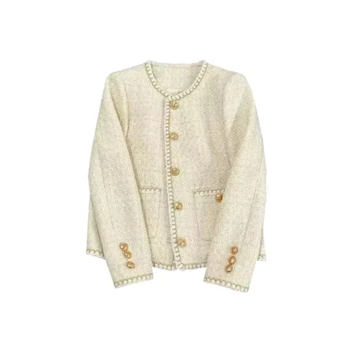 TURN UP Куртки Пальто Женские Экрю