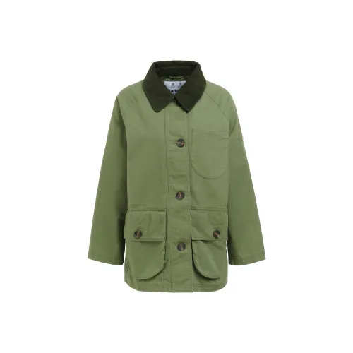 BARBOUR Pennycress Повседневная Куртка Куртки и Пальто Женская Зеленая