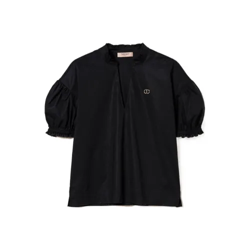 TWINSET Milano Рубашка Женская Черная