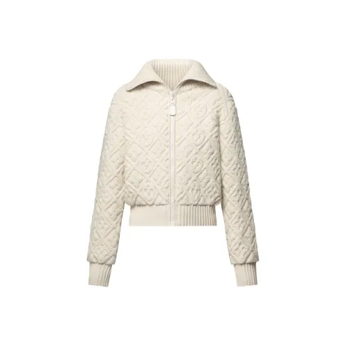 LOUIS VUITTON SS25 Куртки и пальто Женские Бежевый