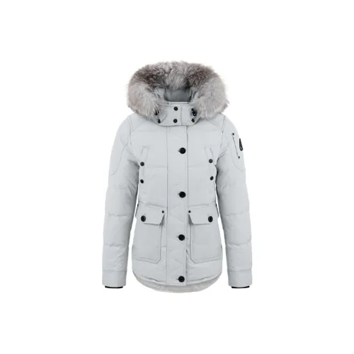 Moose Knuckles Пуховик Женский Серый