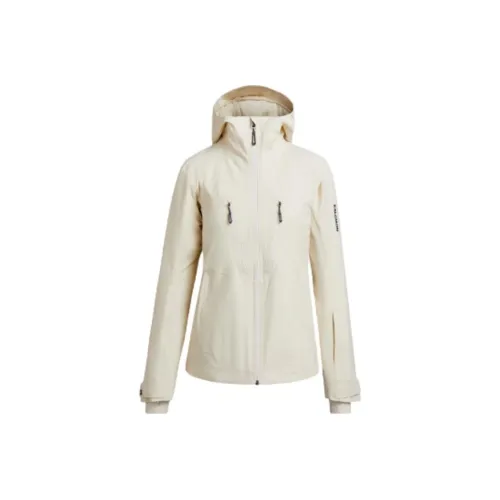 SALOMON Brilliant Куртки и Пальто Женские Gardenia Белый