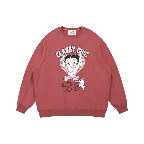 Свитшот BETTY BOOP Женский Кирпично-Красный