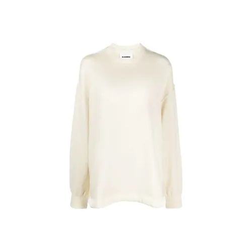 JIL SANDER Белый Женские Свитшоты