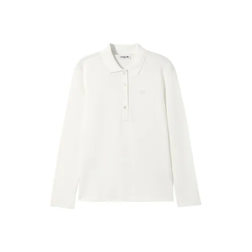 Поло LACOSTE Collaboration Женское Белое
