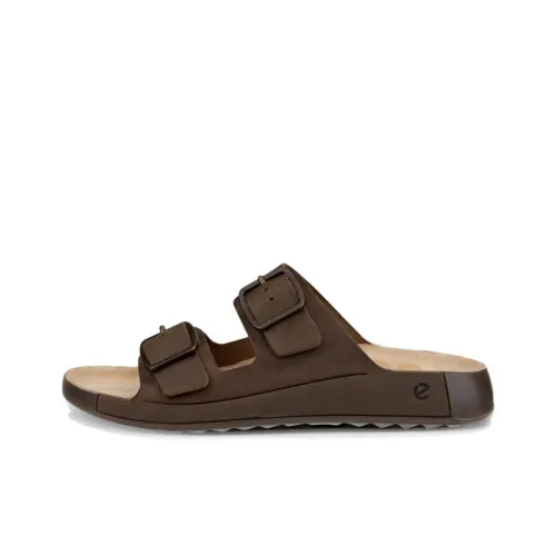 Ecco Cozmo Слипоны Мужские Коричневые