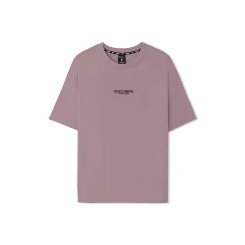Skechers SS25 T-Shirt Унисекс Деревянный Розовый 04JD