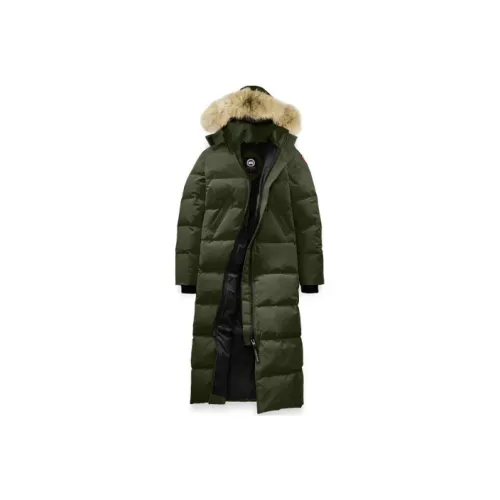 Canada Goose Mystique Series Пуховик PARKA Пальто Зимний Женские Армейский зеленый