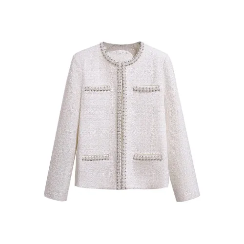 Silky Queen Куртки и Пальто Женские Белые