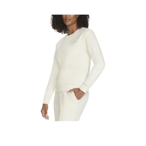 Skechers Skech Sweats Толстовка Женские Экрю