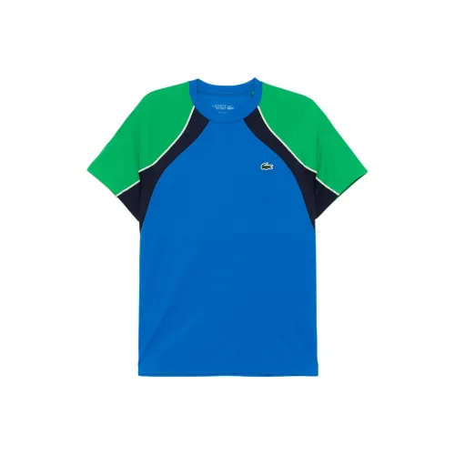 Lacoste Ultra Dry T Рубашка Мужская Королевский Синий