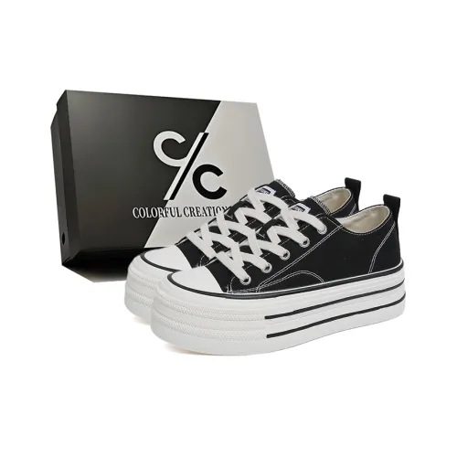 Colorful Creations Slip-resistant Abrasion-resistant Waterproof Lightweight Увеличивающие высоту Низкие кеды