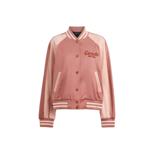 COACH SS24 Куртки Пальто Женские Розовый