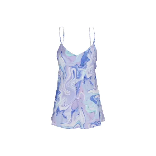 BCBGMAXAZRIA Топ на бретелях Женский Многоцветный