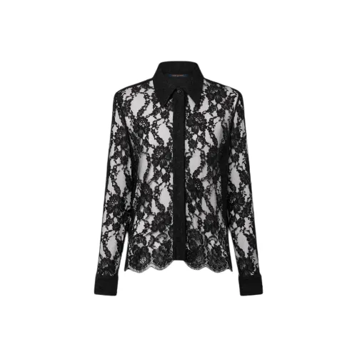 LOUIS VUITTON Рубашка Женская Черная