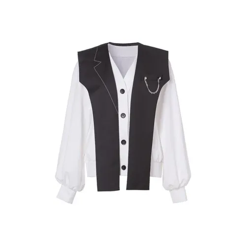 LOFT SHINE SS22 Куртка Женская Черный Белый