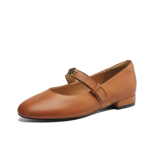 Echo yolo Грубый каблук Туфли Мэри Джейн Женские