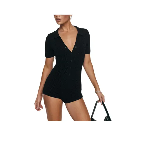 PRINCESS POLLY SYLEEM KNIT Комбинезон Женские Черный Черный